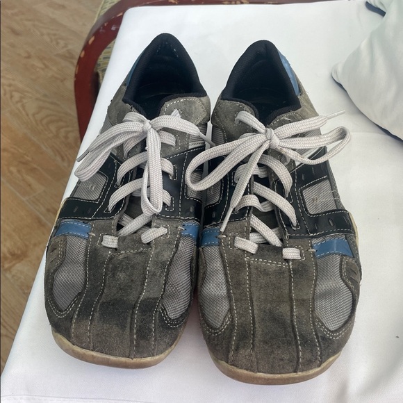 Sketcher Other - Men's Gray and Blue Casual Sneakers by SKETCHERS